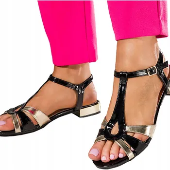 Dámské sandále Casu dámské sandály ER24X15/B plochý podpatek velikost 39