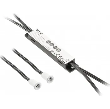 vypínač Dotykový vypínač jednoduchý GTV bílý IP20 36 W/72 W se 2 senzory