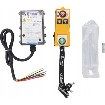 Dálkový ovladač vrat SPÍNAČ TLAČÍTKO DÁLKOVÉHO OVLÁDÁNÍ PRO VÝTAH JEŘÁB NAVIJÁK 24V