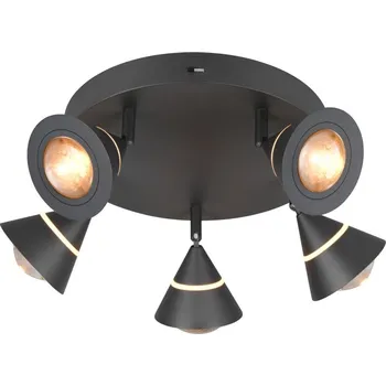 Trio 637010532 LED bodové stropní svítidlo ROMEO | 7W integrovaný LED zdroj | 700lm | 2300+3000+4000K + Sada inteligentní žárovky E14 s dálkovým ovladačem - RGB, WiZ