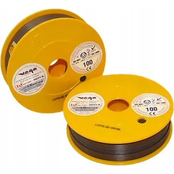 elektrický kabel Kabel LGY/H05V-K 0,50 mm2 100m Hnědo-Modrý