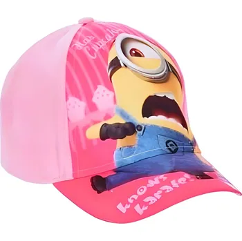 Kšiltovka KŠILTOVKA MIMONI d. ep 4341 růžová Velikost: 54