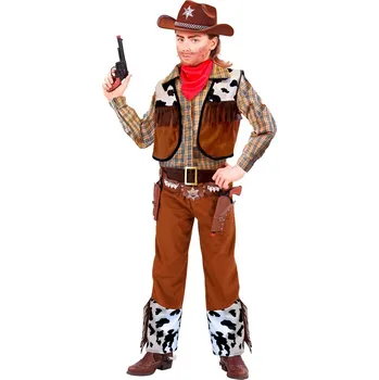Karnevalový kostým Chlapecký kostým Cowboy s košilí - Pro věk 11-13 let