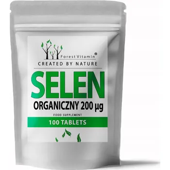 Doplněk stravy Forest Vitamin Selen Organický tablety 100 ks