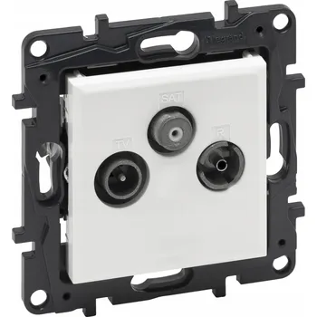 Elektrická zásuvka Anténní zásuvka nástěnná Legrand bílá