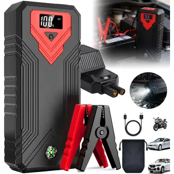 Powerbanka BOOSTER STARTÉR JUMP STARTER POWERBANKA SVÍTILNA 30000MAH 1600A PRO SILNÉ MOTORY