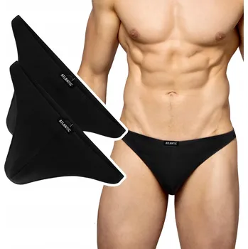 Slipy Pánské TANGA Atlantic 2BMP-253, minimalistické slipy - XXL