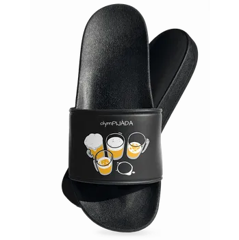 Pánské pantofle Bastard Pijáda pantofle Black