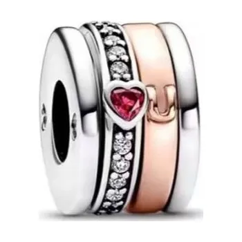 Přívěsek Přívěsek Love you – oddělovač, stříbro s925