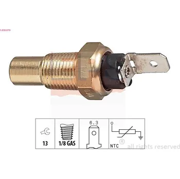Čidlo automobilu Snímač, teplota chladiva EPS 1.830.079