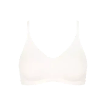Podprsenka Dámská podprsenka GO Daily Cotton Soft bra - WHITE - bílá 00GZ - SLOGGI WHITE XL
