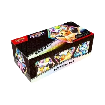 Pánská móda Pokémon TCG Prismatic Evolutions Surprise Box EU: ONE-SIZE