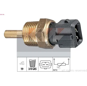 Čidlo automobilu Snímač, teplota chladiva KW 530 144