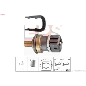 Čidlo automobilu Snímač, teplota chladiva EPS 1.830.232