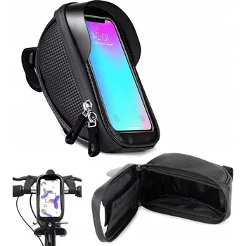 brašna na kolo VODOTĚSNÁ taška CYKLISTICKÁ BRAŠNA na telefon a klíče DRŽÁK Pouzdro na řídítka