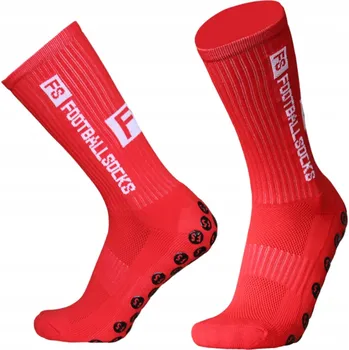 Pánské ponožky Ponožky Protiskluzové Ponožky FS 39-45 - Červené