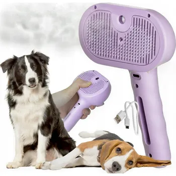 Kartáč pro zvířata PARNÍ KARTÁČ NA ČIŠTĚNÍ SRSTI ZVÍŘAT PRO KOČKY A PSY