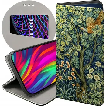 Pouzdro na mobilní telefon Flipové pouzdro Hello Case pro Samsung Galaxy A35 5G zelené