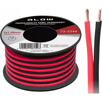 elektrický kabel Reproduktorový kabel Blow CCA 2 x 1 mm2 10 m