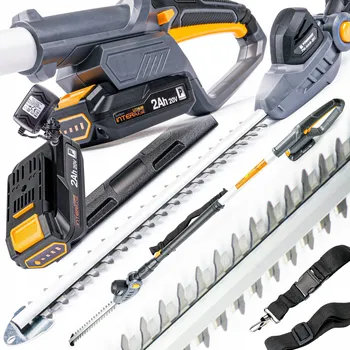 Nůžky na živý plot Akumulátorové nůžky Powermat 41 cm, 20 V, střih 16 mm