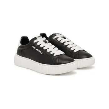 Dámské tenisky Sneakersy KARL LAGERFELD Kaprika KL24220 Černá 40
