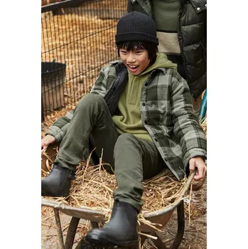 Chlapecké kalhoty Dětské kalhoty Mayoral soft 7569.7E.Junior.9BYA zelená 87X, vel. 140