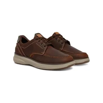 Pánské polobotky Polobotky Clarks Mullan Moc 26184427 Hnědá 41