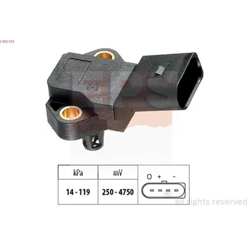 Čidlo automobilu Snímač barometrického tlaku vzduchu EPS 1.993.101