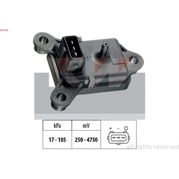 Čidlo automobilu Snímač barometrického tlaku vzduchu KW 493 003