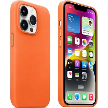 Pouzdro na mobilní telefon Zadní Kryt Smart-Tel pro Apple iPhone 13 Pro Max oranžový