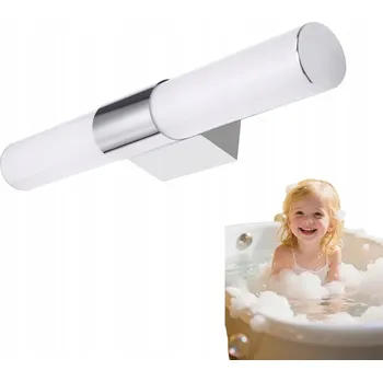Nástěnné svítidlo LED NÁSTĚNNÉ SVÍTIDLO BÍLÉ 40 CM: KOUPELNOVÁ LAMPA NAD ZRCADLO S IP44 VODOTĚSNOSTÍ.