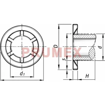 Matice Pojistný kroužek násuvný Starlock 5,0 A2