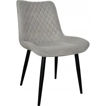 Jídelní židle Jídelní židle Delora - světle šedá/černá