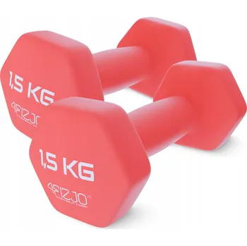 Vinylové činky 4FIZJO 2x 1,5 kg 2 ks