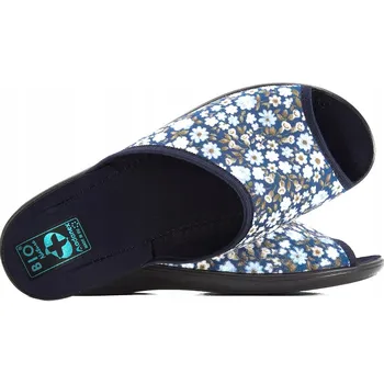 Dámské pantofle ADANEX 18760 DOMÁCÍ TEXTILNÍ DÁMSKÉ PANTOFLE PANTofLE SANDÁLE BIO PU 37 květiny