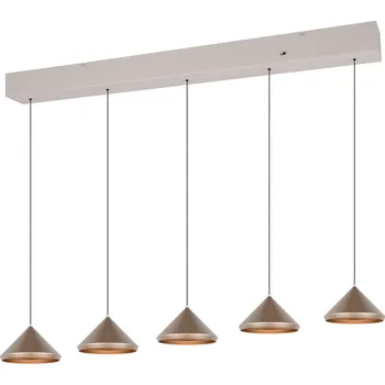 Trio 336210565 LED závěsné stropní svítidlo LAGUNA | 5W integrovaný LED zdroj | 500lm | 2300+3000+4000K + Sada inteligentní žárovky E14 s dálkovým ovladačem - RGB, WiZ