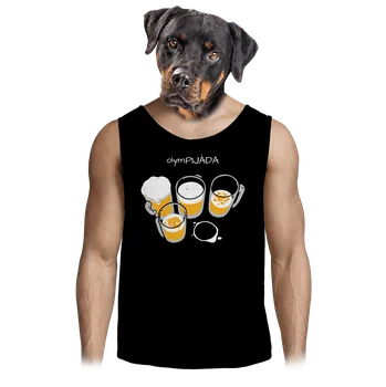 Pánské tílko Bastard Pijáda pánské tílko Black