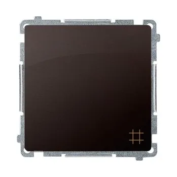 vypínač Křížový vypínač pod omítku Kontakt-simon odstíny hnědé BMW7.01/47