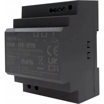 spínaný zdroj LED napájecí zdroj na DIN lištu Premium 12V 150W 12,5A IP20 Ecolight