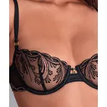 Podprsenka bardotka AUBADE (6DF14-02), Barva černá, Velikost 85E