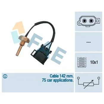Čidlo automobilu Senzor, teplota hlavy válce FAE 32370