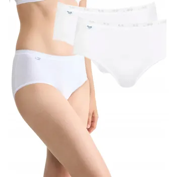 Kalhotky Sloggi Kalhotky Dámské 40 - 2ks BASIC+ MIDI BÍLÁ