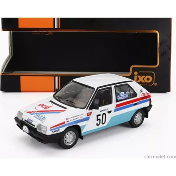 Dětské zboží Ixo-models Škoda Favorit 136l N 50 Rally Bohemia 1983 1:43, bílá