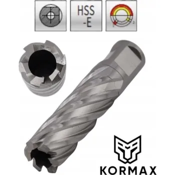 Vrták Trepanovací fréza 20 mm x 50 mm vrták trubkový HSS-E 20x50 Weldon Kormax