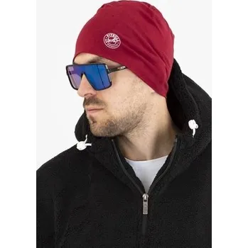 Čepice Pitbull zimní čepice beanie červená, univerzální velikost