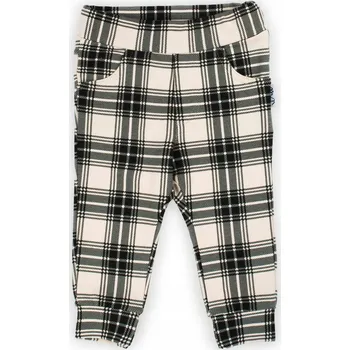 Univerzální tepláky pro chlapce s kostkovaným vzorem Nicol, vel. 68