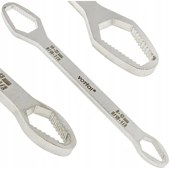 Klíč Univerzální plochý očkový klíč dvouhlavý palcový 8-22mm torx