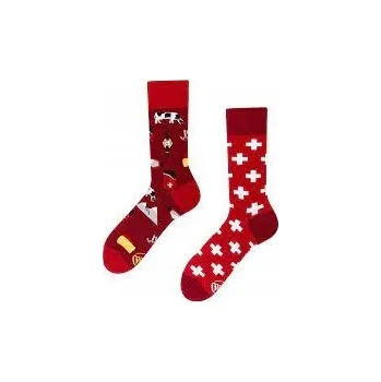 Pánské ponožky Many Mornings Ponožky Swiss Journey vícebarevné, velikost 39-42