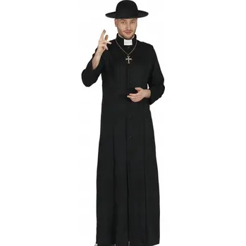 Karnevalový kostým Kostým Kněžský kostým Biskup Kněz Klerika Klerikální oblek převlek 38-40 M Guirc