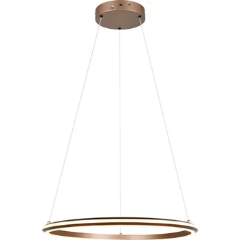 Trio 331019165 LED závěsné stropní svítidlo AMADOR | 48W integrovaný LED zdroj | 5800lm | 2300+3000+4000K | Trio - SwitchDimmer | na lanku + Sada inteligentní žárovky E14 s dálkovým ovladačem - RGB, WiZ